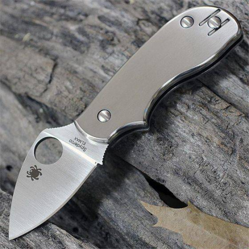 Складной нож Spyderco Squeak Titanium 154TIP фото 5 Складной нож Spyderco Squeak Titanium 154TIP фото 5