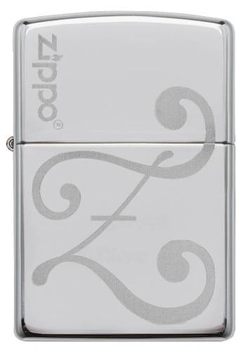 250 ZIPPO Зажигалка ZIPPO Logo Z с покрытием High Polish Chrome фото 4