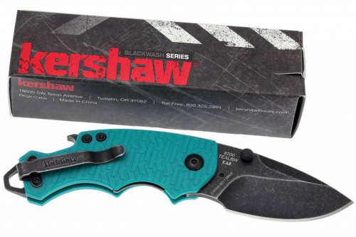 Складной нож Kershaw Shuffle - 8700TEALBW фото 8 Складной нож Kershaw Shuffle - 8700TEALBW фото 8