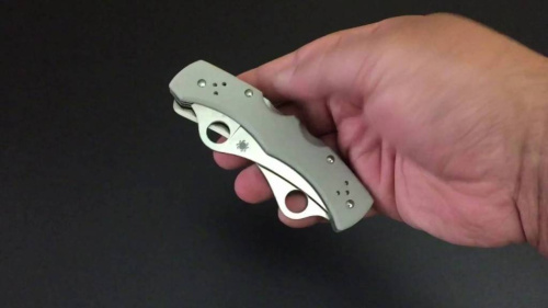 Складной нож Spyderco Dyad® - 44GP&SGY фото 9 Складной нож Spyderco Dyad® - 44GP&SGY фото 9