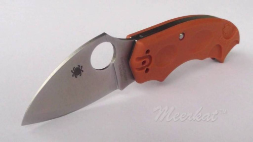 Складной нож Spyderco Meerkat ORANGE 64JPBORE фото 3