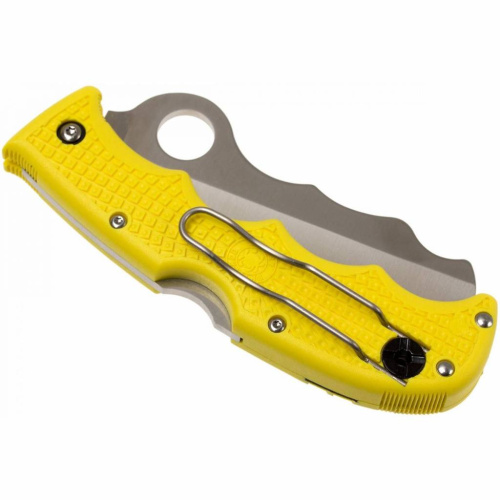 Складной нож Spyderco Rescue Assist™ Salt Yellow - 79PSYL фото 8 Складной нож Spyderco Rescue Assist™ Salt Yellow - 79PSYL фото 8