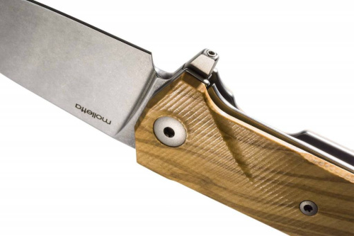 Складной нож Lion Steel KUR UL Olive Wood Flipper фото 7 Складной нож Lion Steel KUR UL Olive Wood Flipper фото 7
