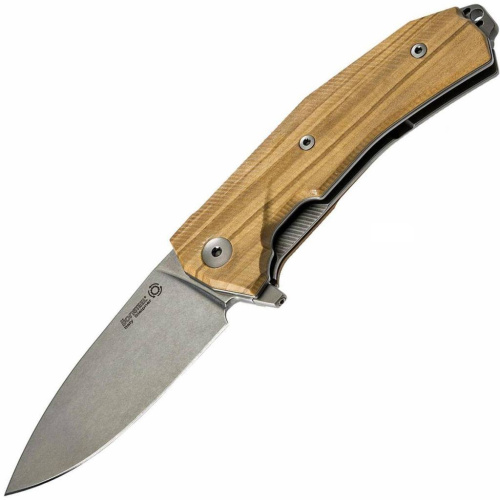 Складной нож Lion Steel KUR UL Olive Wood Flipper Складной нож Lion Steel KUR UL Olive Wood Flipper