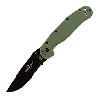Нож складной полусеррейторный Ontario RAT-1