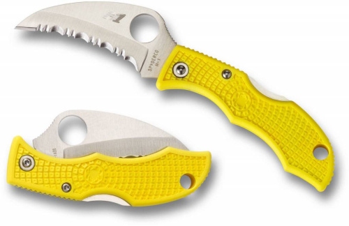 147 Spyderco Ladybug 3 Salt - LYLS3HB фото 9