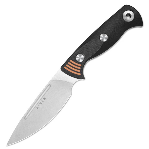 Туристический нож Kizer Evenki 3 stonewash сталь AEB-L