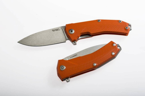 Складной нож Lion Steel KUR OR G10 Orange Flipper фото 10 Складной нож Lion Steel KUR OR G10 Orange Flipper фото 10