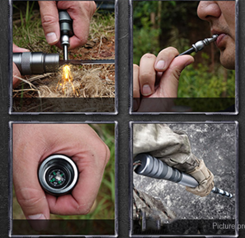 727 HX OUTDOORS Тактический набор для выживания GROM GREY 12-в-1 фото 19 727 HX OUTDOORS Тактический набор для выживания GROM GREY 12-в-1 фото 19