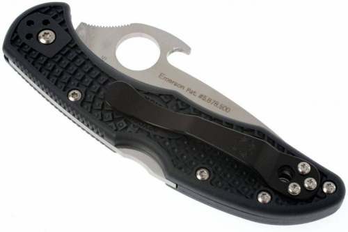 Складной нож Spyderco Delica 4 Emerson Wave Opener® 11PGYW фото 3 Складной нож Spyderco Delica 4 Emerson Wave Opener® 11PGYW фото 3