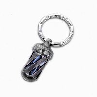  брелок-капсула с игральными кубиками Acorn Dice Blue Titanium