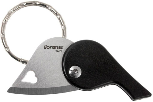 98 Lion Steel Нож-брелок складной сердце LionSteel LB EB - LionBeat Ebony 98 Lion Steel Нож-брелок складной сердце LionSteel LB EB - LionBeat Ebony