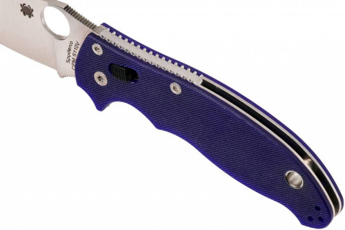 Складной нож Spyderco Manix 2 Blue 101GPDBL2 фото 22