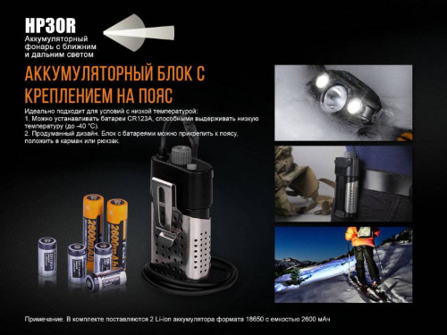 150 Fenix HP30R Cree XM-L2 фото 9 150 Fenix HP30R Cree XM-L2 фото 9