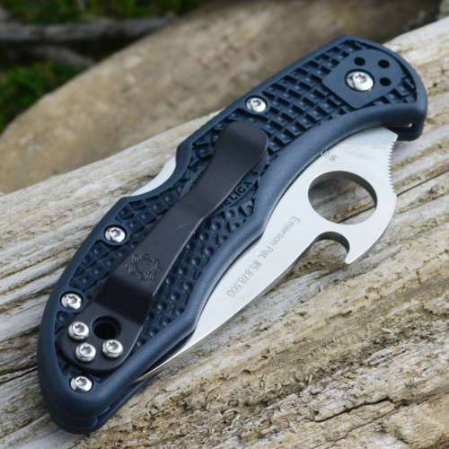 Складной нож Spyderco Delica 4 Emerson Wave Opener® 11PGYW фото 9 Складной нож Spyderco Delica 4 Emerson Wave Opener® 11PGYW фото 9