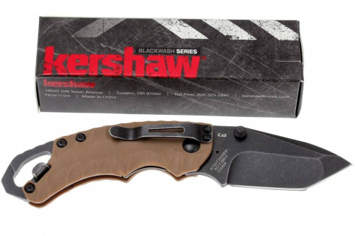 Складной нож Kershaw Shuffle II - 8750TTANBW фото 8 Складной нож Kershaw Shuffle II - 8750TTANBW фото 8