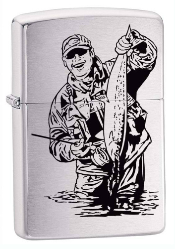 499 ZIPPO Зажигалка ZIPPO Рыбак 499 ZIPPO Зажигалка ZIPPO Рыбак