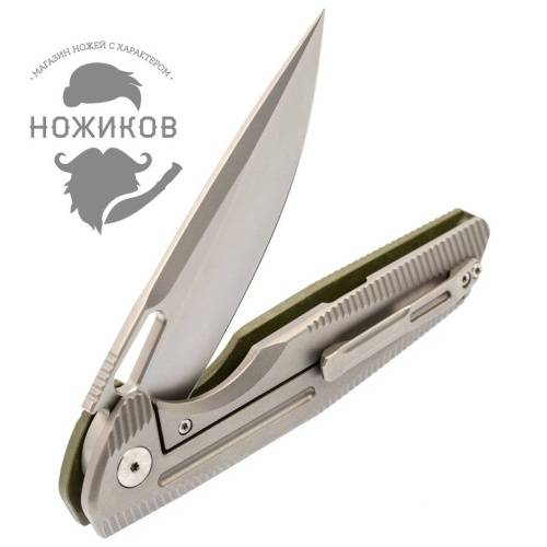 5891 Rike knife RK802G Green фото 13