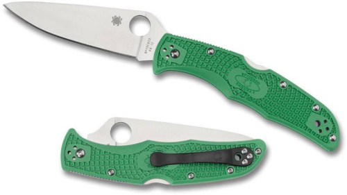 Складной нож Spyderco Endura 4 Flat Ground - 10FPGR фото 15