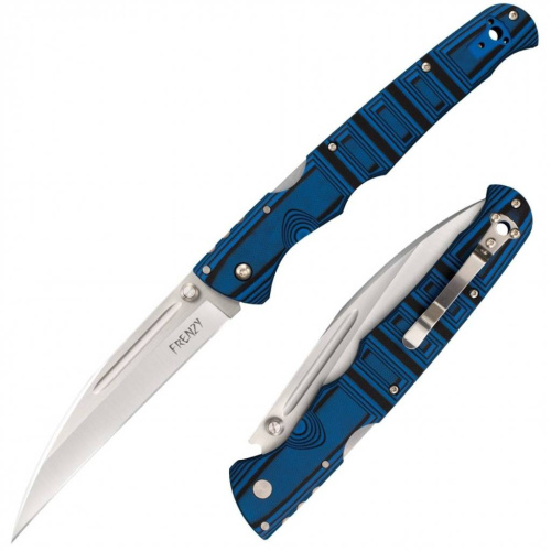 Cold Steel Складной нож Frenzy 2 (Blue/Black) -62P2A Cold Steel Складной нож Frenzy 2 (Blue/Black) -62P2A