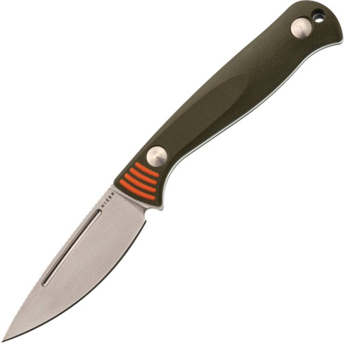 Туристический нож Kizer Evenki 1 stonewash сталь AEB-L Туристический нож Kizer Evenki 1 stonewash сталь AEB-L