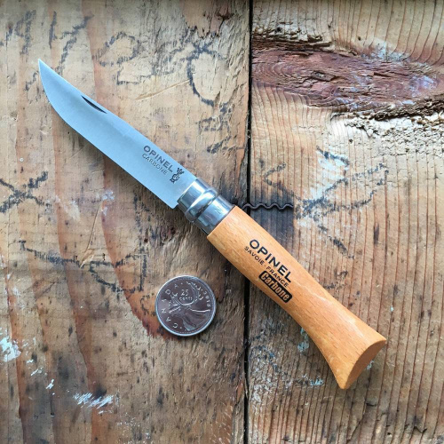 Складной нож Opinel Opinel №6 VRN Carbon Tradition фото 5