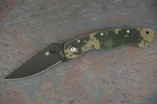 Складной нож Spyderco Military Model - C36GPCMOBK фото 7
