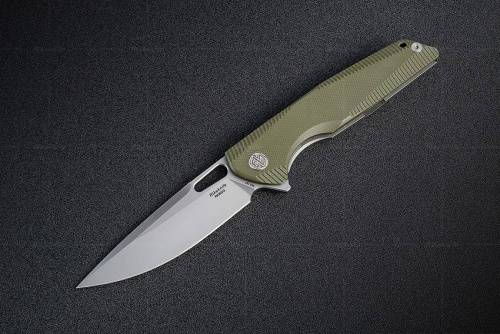 5891 Rike knife RK802G Green фото 15