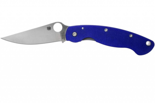 Складной нож Spyderco Military Blue C36GPDBL фото 7 Складной нож Spyderco Military Blue C36GPDBL фото 7