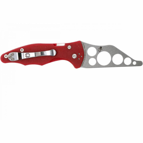 Складной нож Spyderco Yojimbo 2 Red Trainer - 85TR2 фото 9 Складной нож Spyderco Yojimbo 2 Red Trainer - 85TR2 фото 9