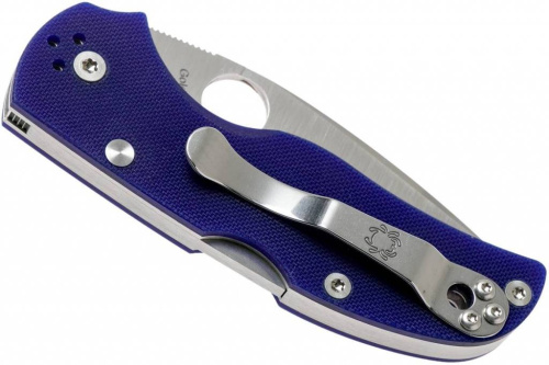 Складной нож Spyderco Native 5 - 41GPDBL5 фото 12 Складной нож Spyderco Native 5 - 41GPDBL5 фото 12