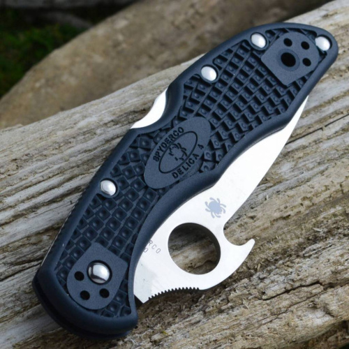 Складной нож Spyderco Delica 4 Emerson Wave Opener® 11PGYW фото 10 Складной нож Spyderco Delica 4 Emerson Wave Opener® 11PGYW фото 10
