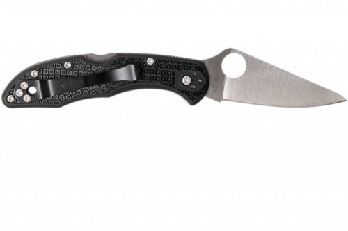Складной нож Spyderco Delica 4 Flat Ground - 11FPBK фото 11
