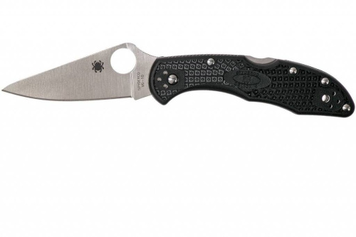 Складной нож Spyderco Delica 4 Flat Ground - 11FPBK фото 10