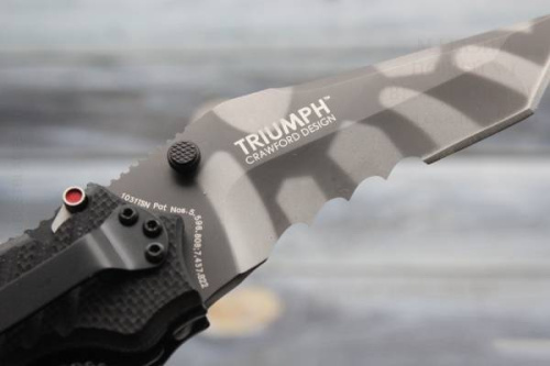 435 CRKT Полуавтоматический складной ножTriumph Tiger Stripe фото 3 435 CRKT Полуавтоматический складной ножTriumph Tiger Stripe фото 3