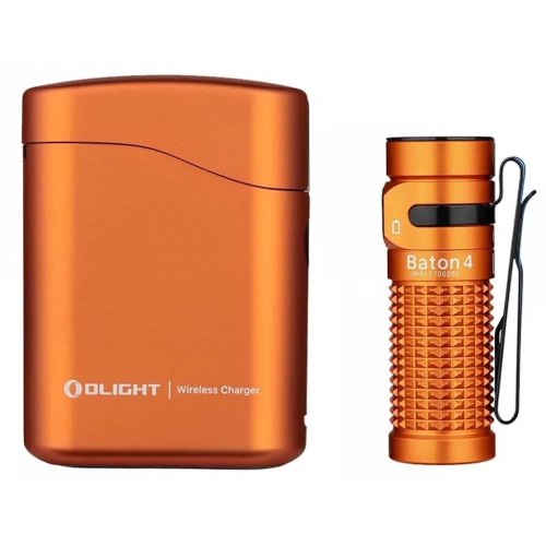 Фонарь Olight Baton 4 Premium Edition Orange Фонарь Olight Baton 4 Premium Edition Orange