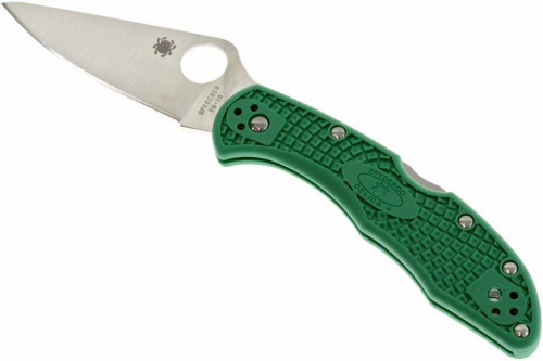 Складной нож Spyderco Delica 4 Flat Ground - 11FPGR фото 10 Складной нож Spyderco Delica 4 Flat Ground - 11FPGR фото 10