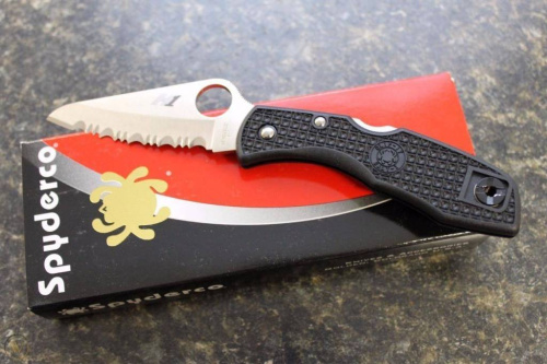 Складной нож Spyderco Salt 1 - C88SBK фото 5 Складной нож Spyderco Salt 1 - C88SBK фото 5