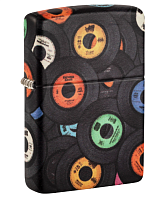 Зажигалка ZIPPO Records Design с покрытием 540 Matte