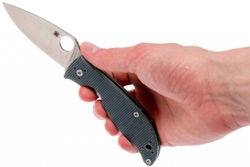 Складной нож Spyderco Polestar 220GPGY фото 11