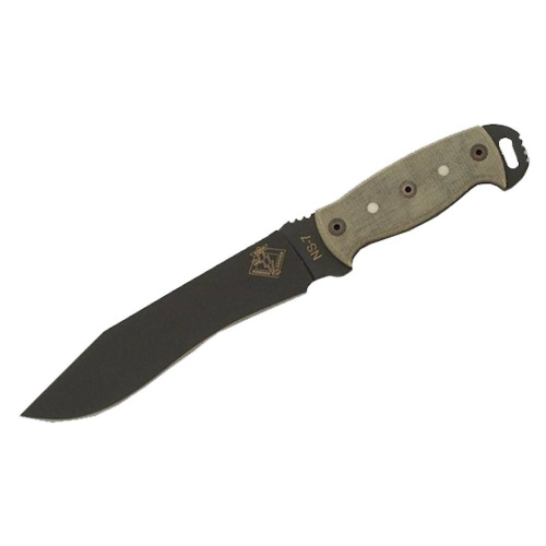 2011 Ontario Нож с фиксированным клинком Ontario "NS-7 black micarta" 2011 Ontario Нож с фиксированным клинком Ontario "NS-7 black micarta"