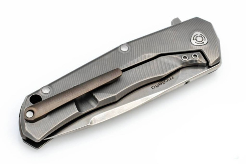 Складной нож Lion Steel T.R.E. Bronze Titanium фото 5